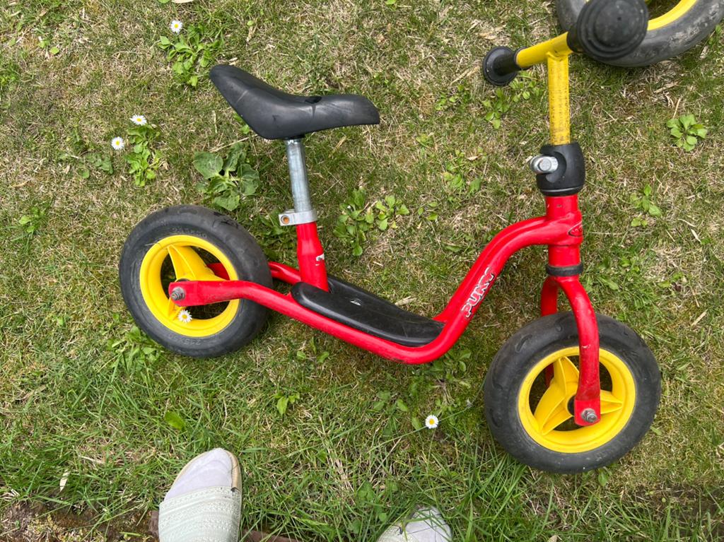 Loopfiets pucky, Enlèvement, Comme neuf, Vélo d'équilibre