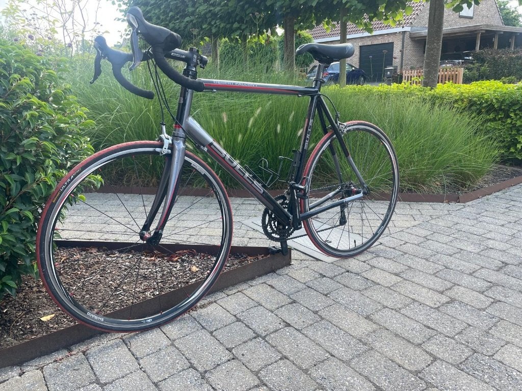 Koersfiets Bulls maat 61, Ultegra 10s Triple, Fietsen en Brommers, Fietsen | Racefietsen, Gebruikt, Aluminium, 61 tot 65 cm, Meer dan 20 versnellingen