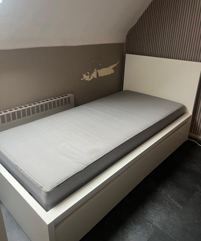1 persoons bed ikea, Ophalen, Zo goed als nieuw