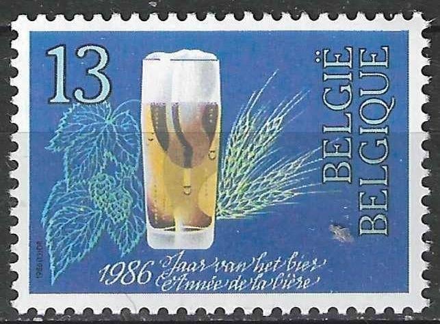 Belgique 1986 - Yvert/OBP 2230 - Bière belge (PF), Envoi, Non oblitéré, Neuf