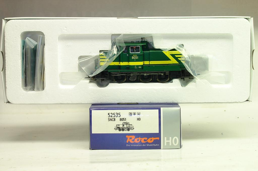 ROCO 52535 SNCB NMBS 8051 BAKU DC DIGITALE TELEXKOPPELINGEN, Ophalen of Verzenden, Zo goed als nieuw, Roco, Gelijkstroom