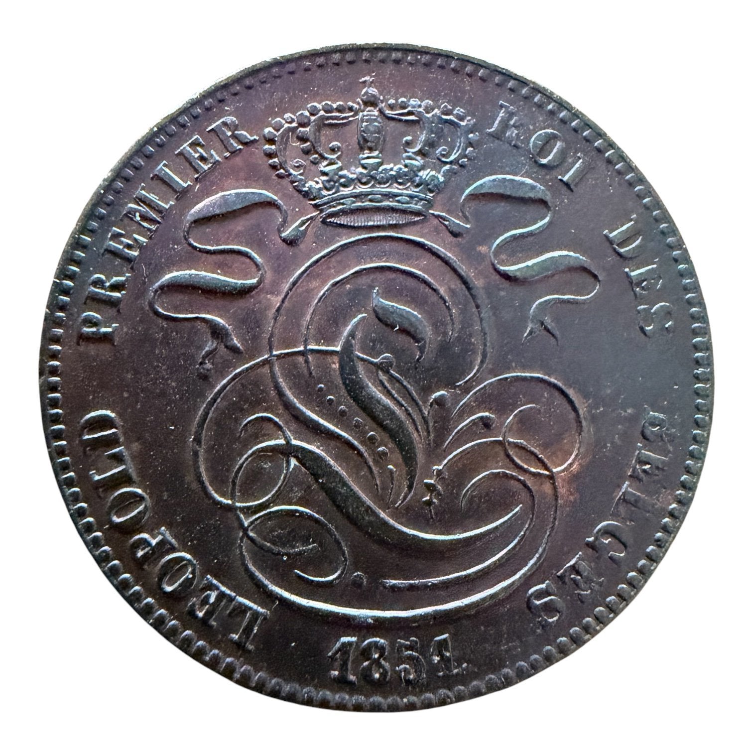 Belgie 5 Centiem 1851, Ophalen