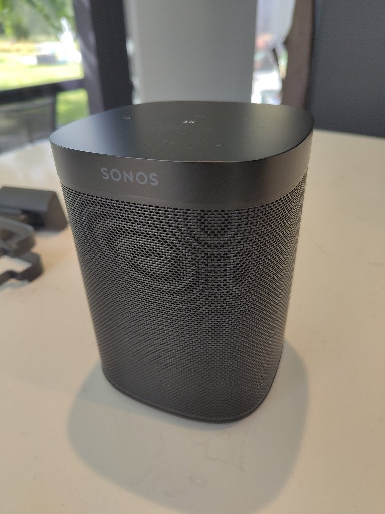 Sonos One SL (Gen 2) zwart, Audio, Tv en Foto, Luidsprekerboxen, Zo goed als nieuw, Slimme speaker, Sonos, WiFi, Ophalen of Verzenden