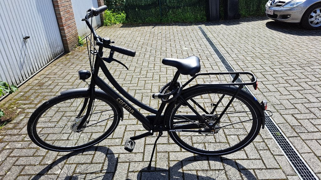 Vélo Cortina U1 noir mat pour femme, Autres marques, Vitesses, Comme neuf, Enlèvement