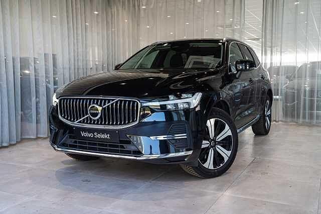 Volvo XC60 Recharge Core Bright T6 AWD Plug-in hybrid, Auto's, Automaat, 1969 cc, Zwart, Start-stop-systeem