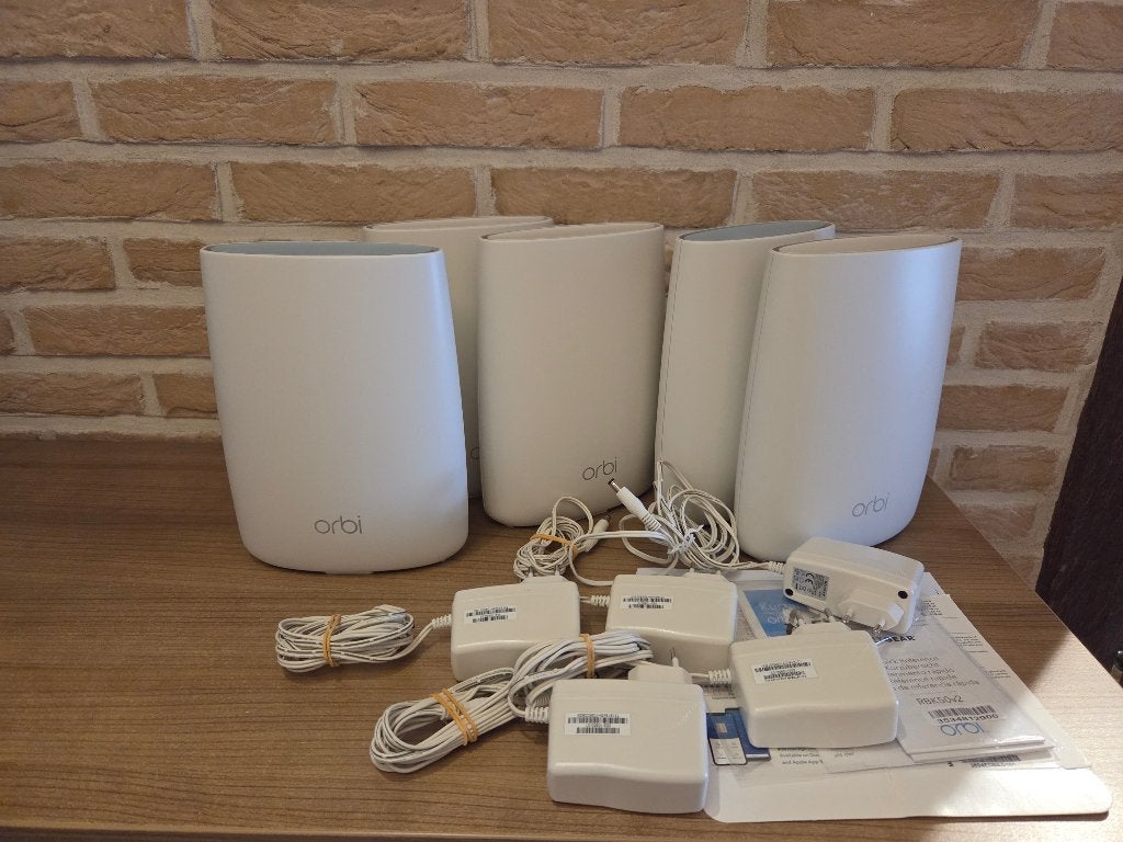 Netgear 2-sets AC3000 - RBK50v2, Enlèvement, Utilisé, Netgear