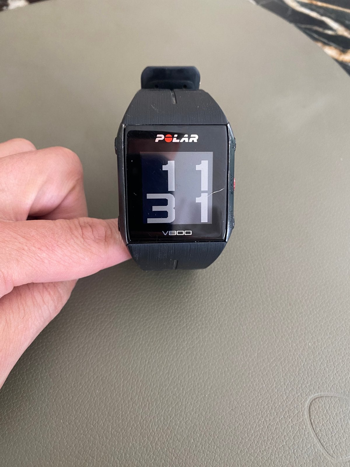Polar V800 sporthorloge, Ophalen of Verzenden, Gebruikt