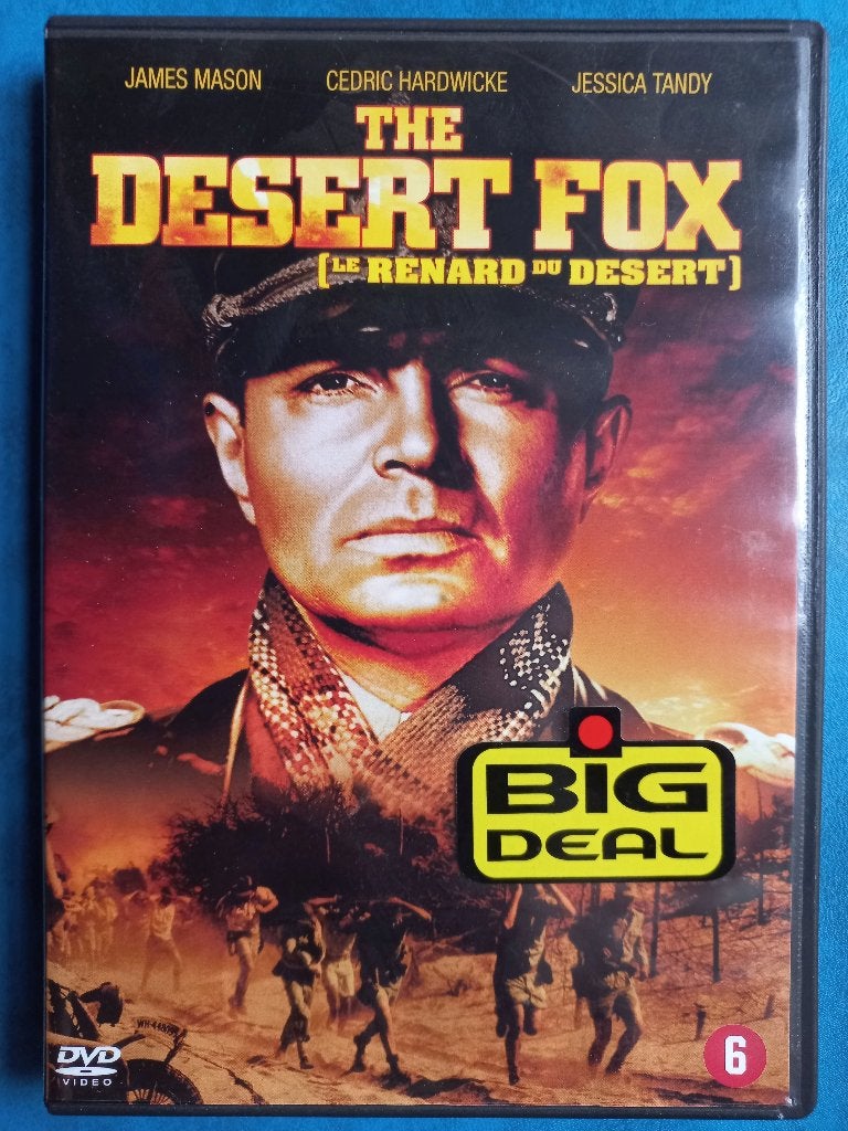Le Renard du désert (1951), CD & DVD, À partir de 6 ans, Enlèvement ou Envoi, Guerre, Allemand
