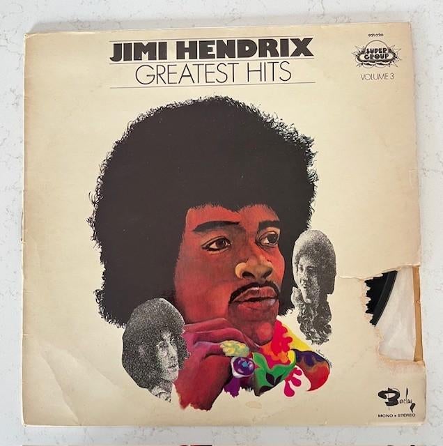Jimi Hendrix - Greatest Hits - vinyl, Cd's en Dvd's, Ophalen of Verzenden, Gebruikt, 12 inch, R&B