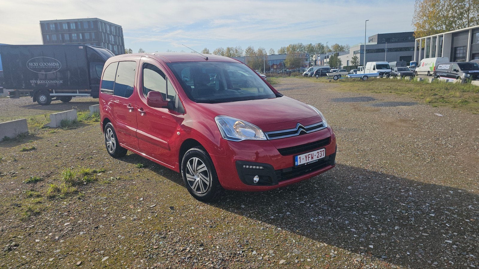 Citroen Berlingo 74000km, Auto's, Voorwielaandrijving, Euro 6, Particulier, 81 kW