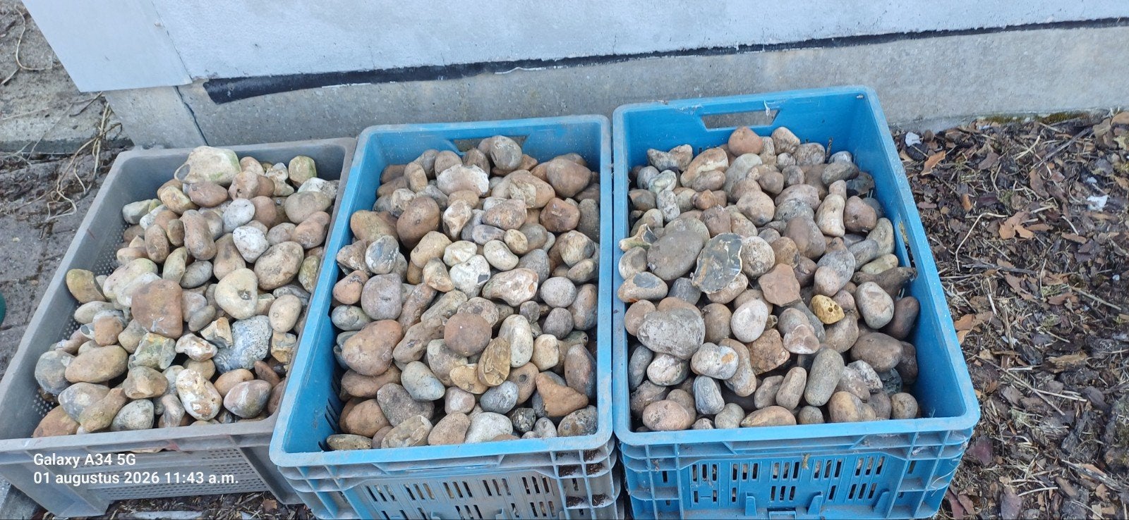 keitjes en steentjes om water te zuiveren of als deco., Jardin & Terrasse, Gravier, Rochers & Caillasse, Enlèvement