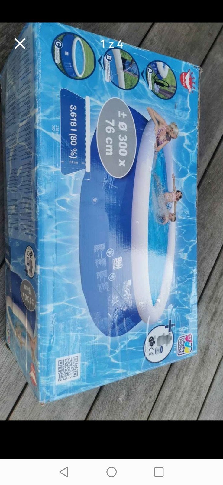 Piscine neuve, Envoi
