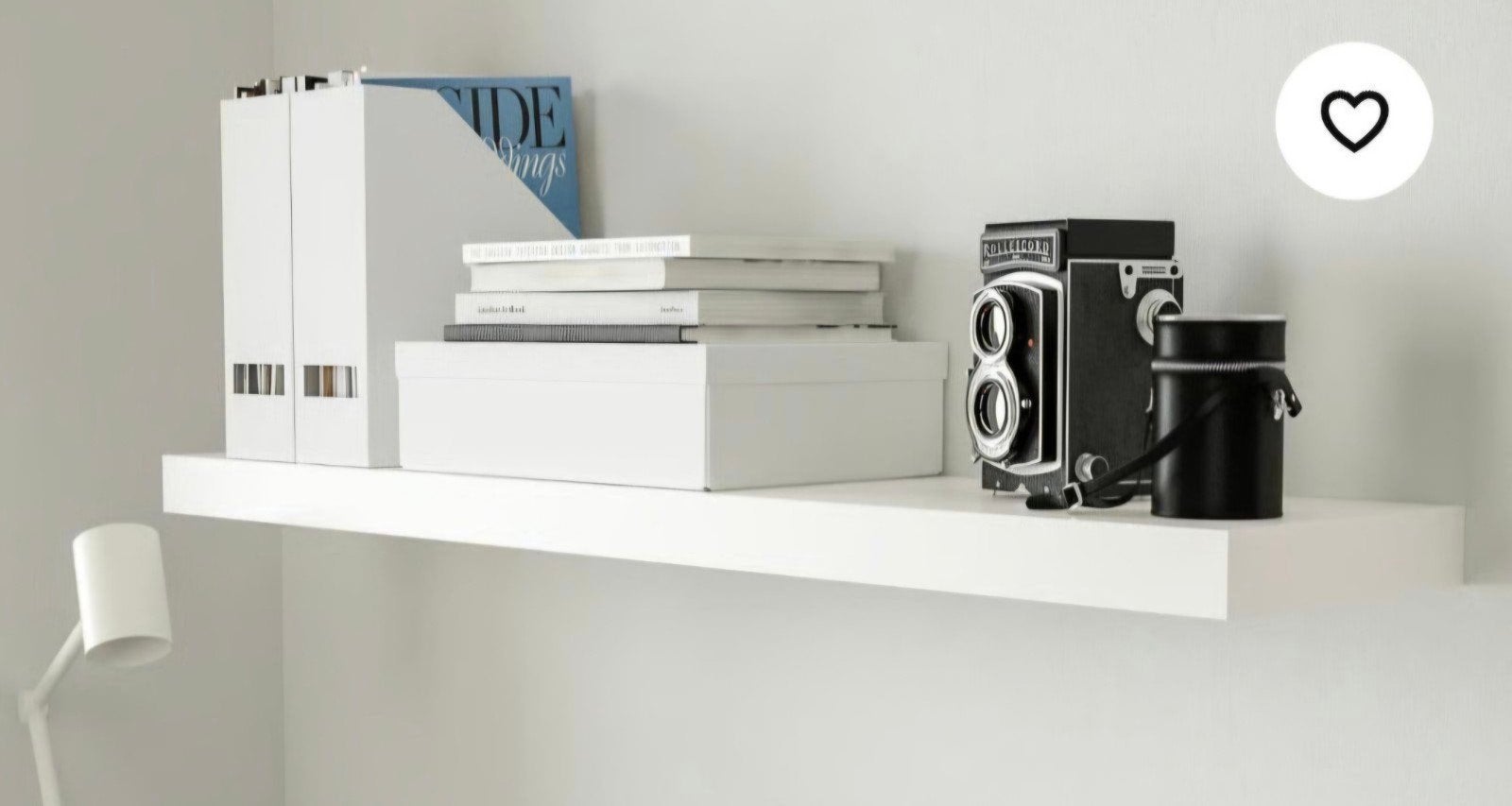wandplank lack ikea wit, Maison & Meubles, Accessoires pour la Maison | Étagères murales & Rayons de bibliothèque, Enlèvement