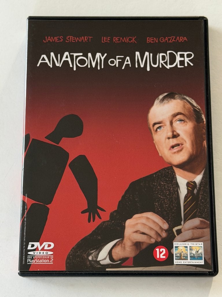 Anatomy Of A Murder (DVD), Cd's en Dvd's, Gebruikt, Nederlands, Ophalen of Verzenden, Engels