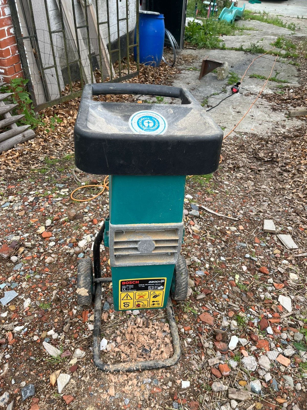 Bosch hakselaar, Tuin en Terras, Ophalen, Gebruikt, Elektrisch
