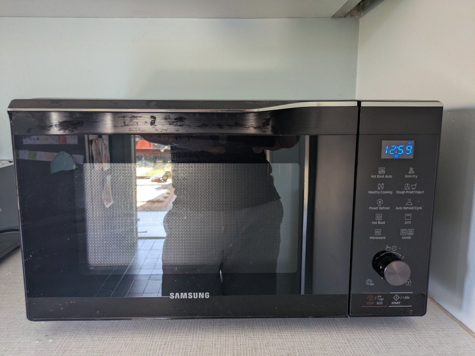 Combi Magnetron Samsung 32L MC32K7055CK, Electroménager, Utilisé, 45 à 60 cm, Four à micro-ondes combiné, Gril