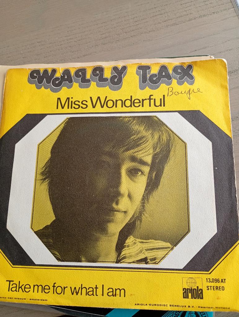 Wally Tax - Miss Wonderful, Gebruikt, 7 inch, Single, Ophalen of Verzenden