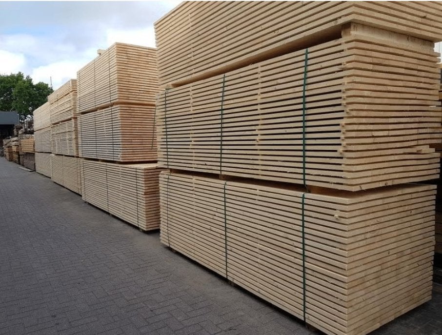Planches de bois d'échafaudage séchées de 20 cm~~/, Enlèvement