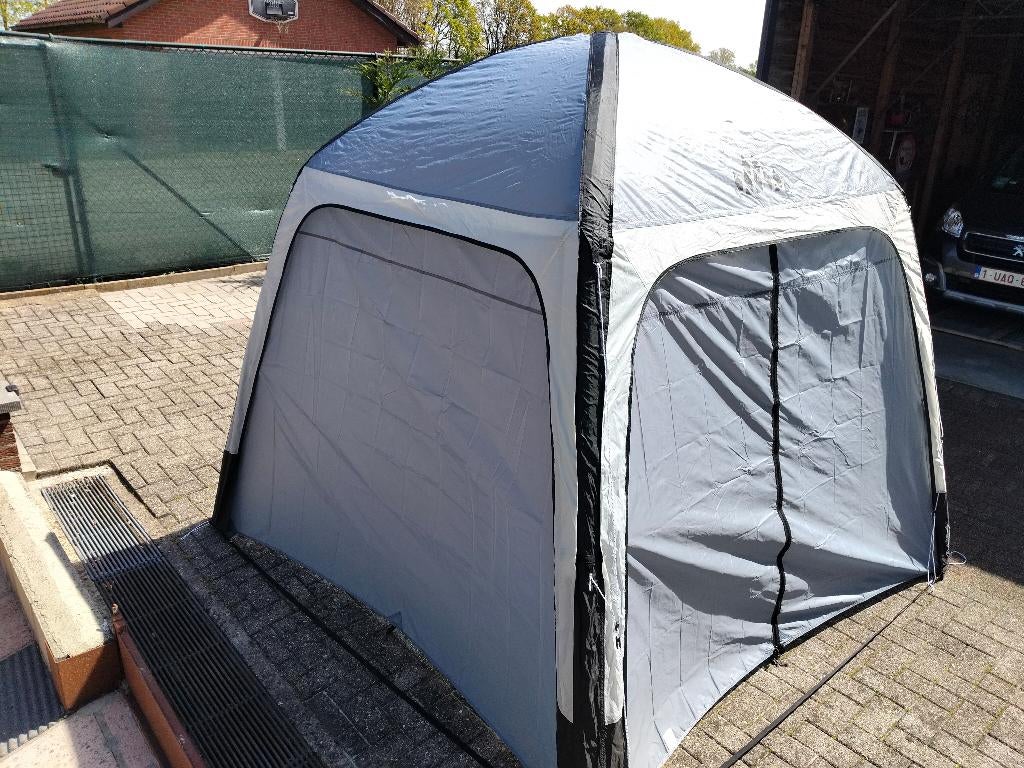 air shelter 250 obelink + 4 zijkanten 1 deur met rits, Caravans en Kamperen, Tenten, Ophalen, Zo goed als nieuw, Tot en met 2