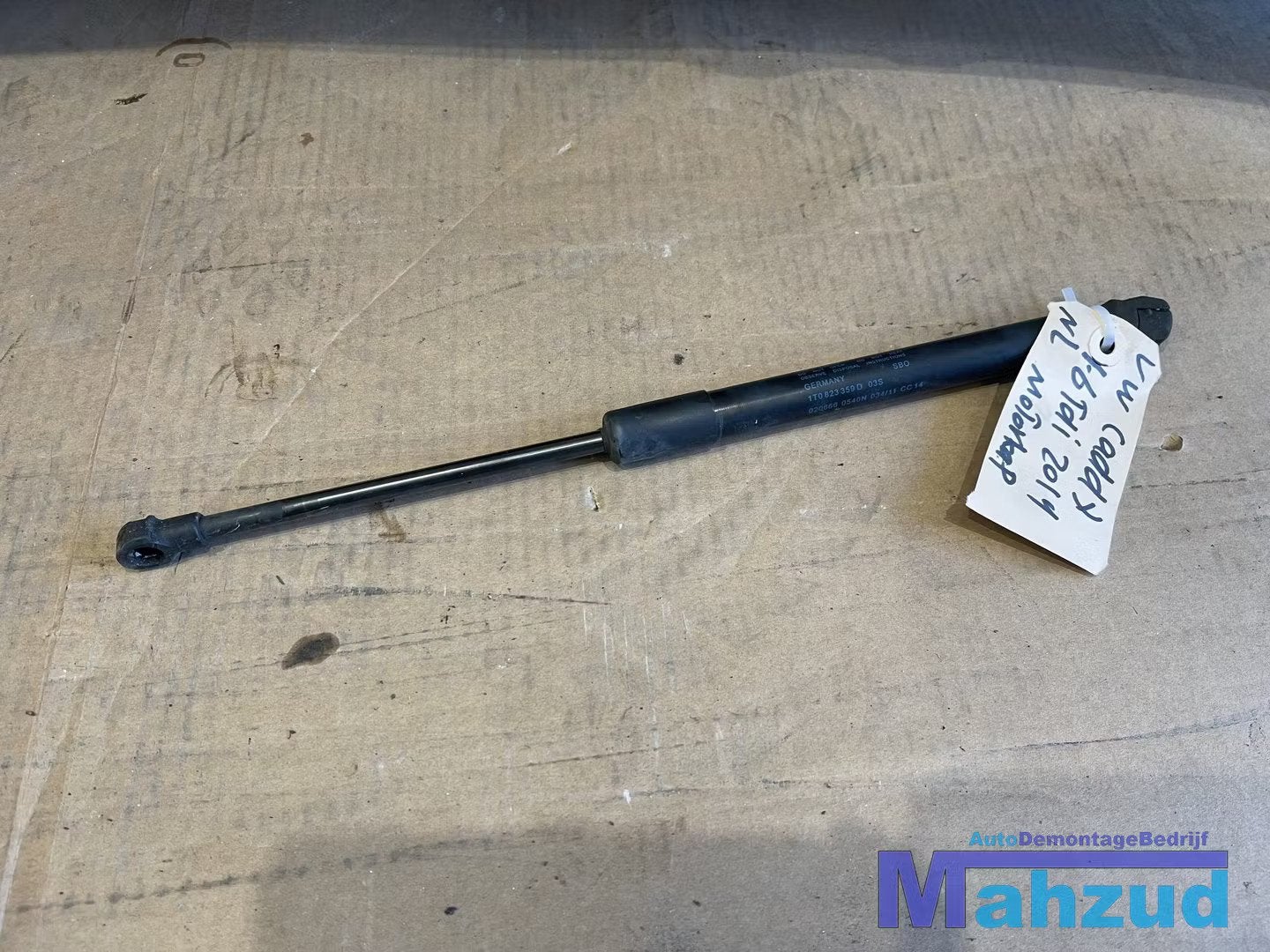VW CADDY 3 2010-2015 Motorkap gasveer 1T0823359D, Auto-onderdelen, Gebruikt, Volkswagen, Volkswagen AG, Vw@volkswagen.de