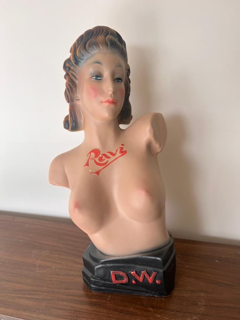 Ravi d.w buste 1940s, Antiek en Kunst, Ophalen of Verzenden, Buste