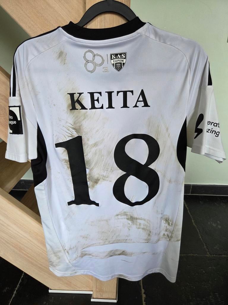 Matchworn shirt Eupen, Ophalen of Verzenden