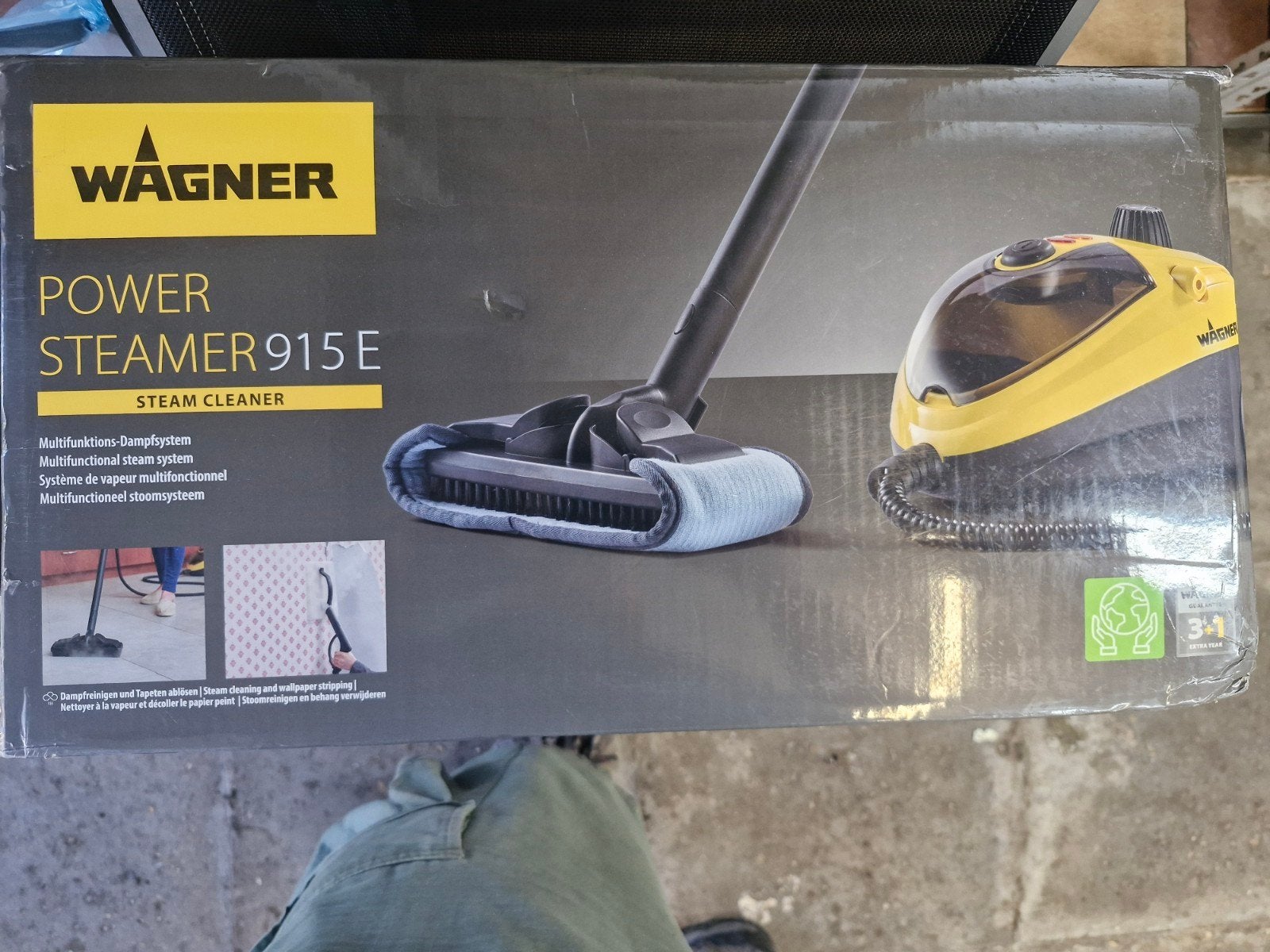 wagner power steamer 915E  NIEUW, Electroménager, Enlèvement