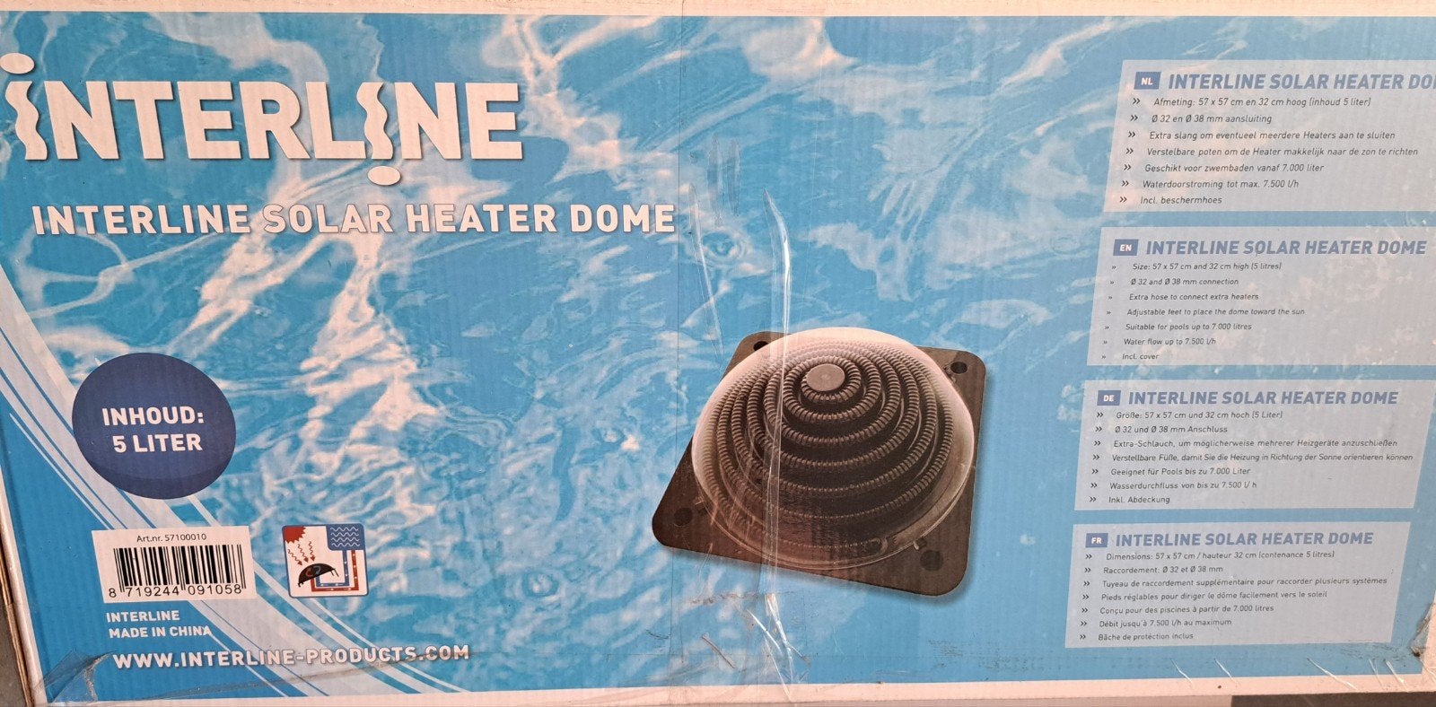 solar heater dome, Jardin & Terrasse, Enlèvement, Comme neuf, Chauffage