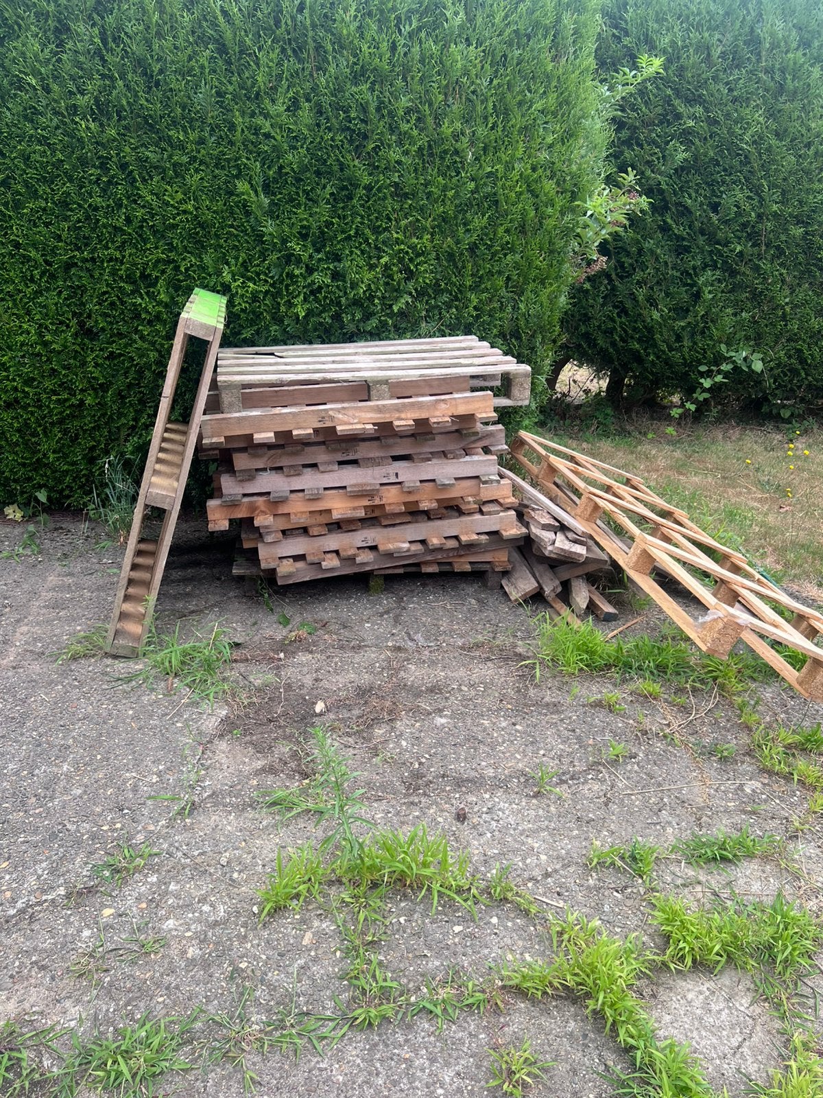 gratis paletten, Tuin en Terras, Brandhout, Ophalen