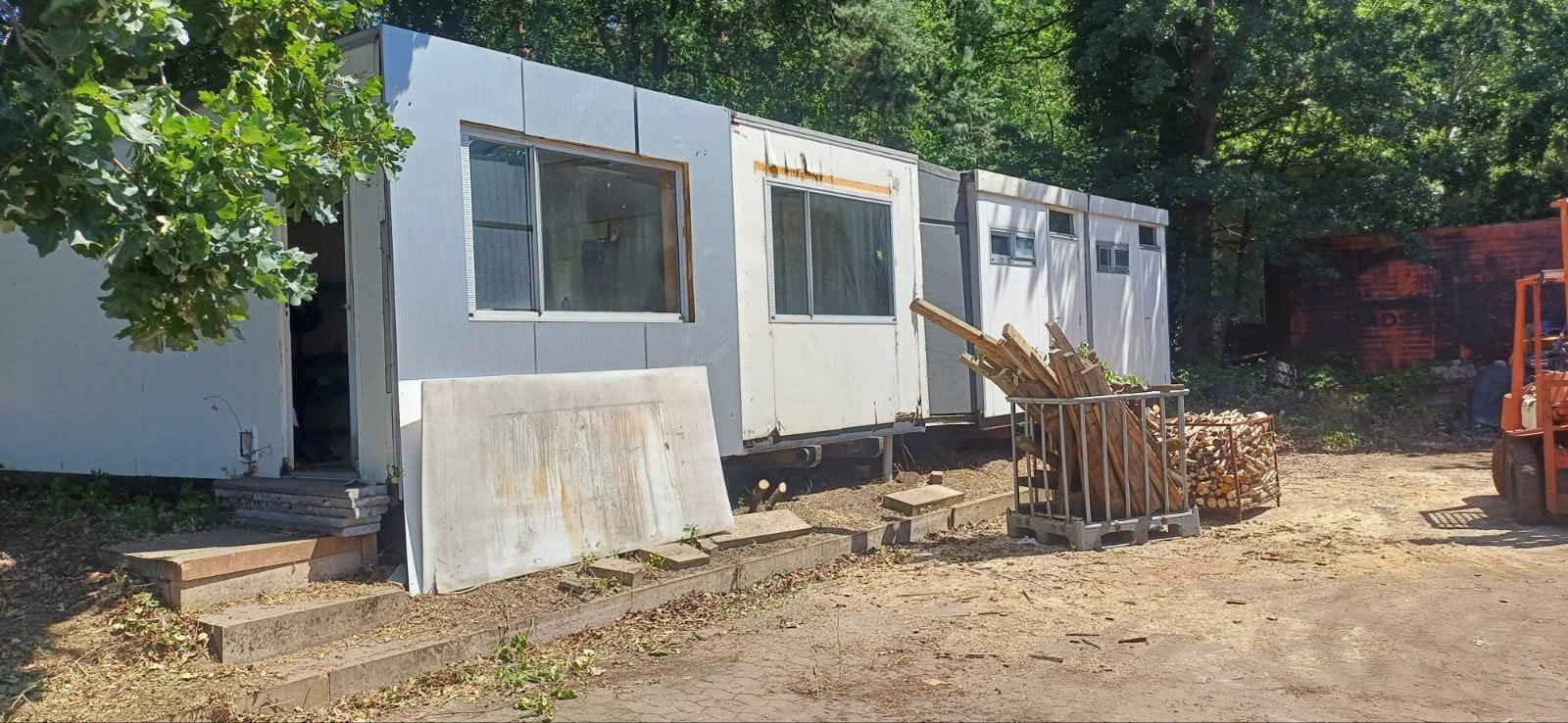 Wooncontainer, Caravanes & Camping, Caravanes & Camping Autre, Enlèvement