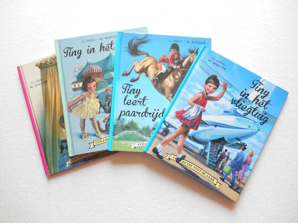 4 Tiny boeken uit de Collectie Tiny 60 jaar (2), Boeken, Verzenden, Zo goed als nieuw, Gijs Haag en Marcel Marlier