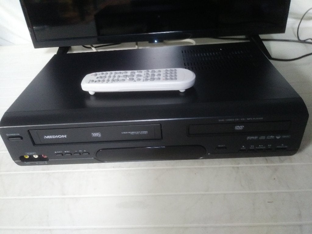 Lecteur DVD/enregistreur vidéo VHS Medion MD82051, Enlèvement ou Envoi, Comme neuf, Lecteur ou enregistreur VHS