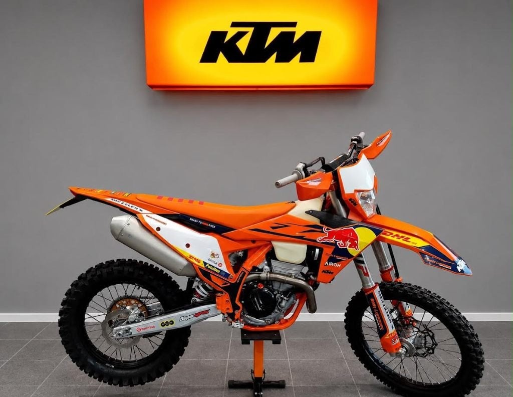 Ktm 350 exc-f 2025 sixdays, Motoren, Ophalen, 1 cilinder, Meer dan 35 kW