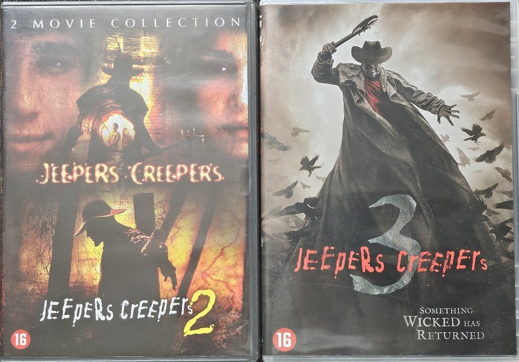 Jeepers Creepers 1, 2 & 3, Cd's en Dvd's, Ophalen of Verzenden, Zo goed als nieuw