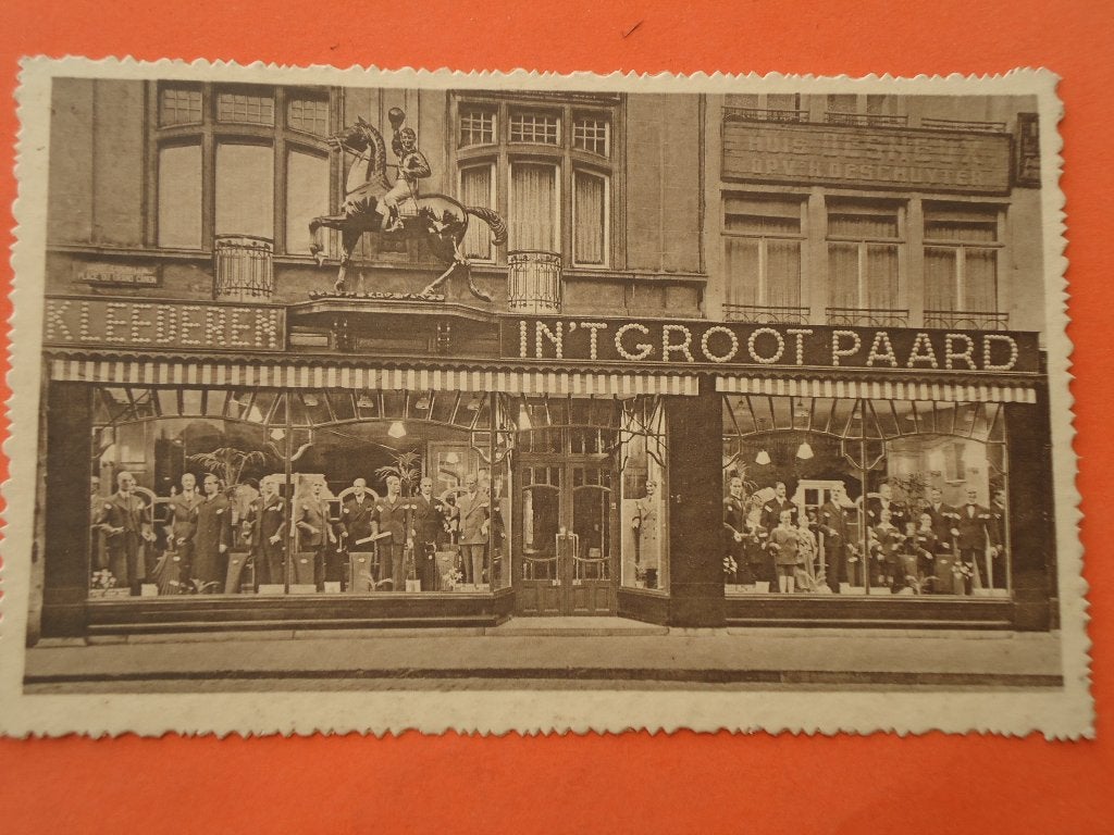 Huis Desneux Eig. H. De Schuyter Salvatorstraat 75 Gent, Verzamelen, Postkaarten | België, Ophalen of Verzenden, 1920 tot 1940