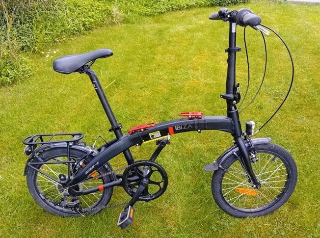 Vouwfiets alu BH Ibiza 18inch 6speed NIEUWPRIJS 549€ 🚴🏾‍♀️, Autres marques, Vitesses, Frein sur jante, 18 à 20 pouces