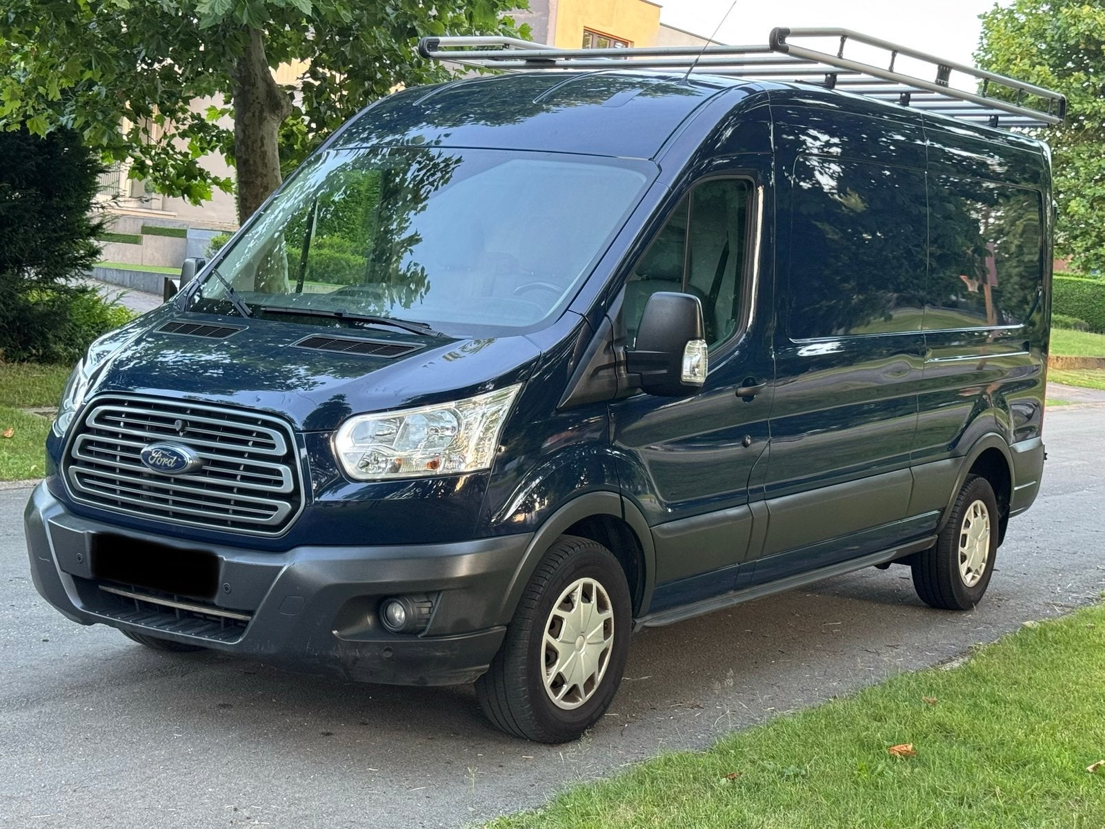 FORD TRANSIT L3 H2 2018bj **46.000km, Auto's, Euro 6, https://public.car-pass.be/vhr/18891c52-2682-4cd7-9633-4d03a8f4610a, Bedrijf