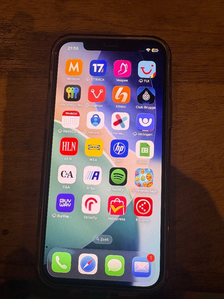 iPhone 12, Télécoms, Téléphonie mobile | Apple iPhone, 78 %, Enlèvement, Utilisé, Noir