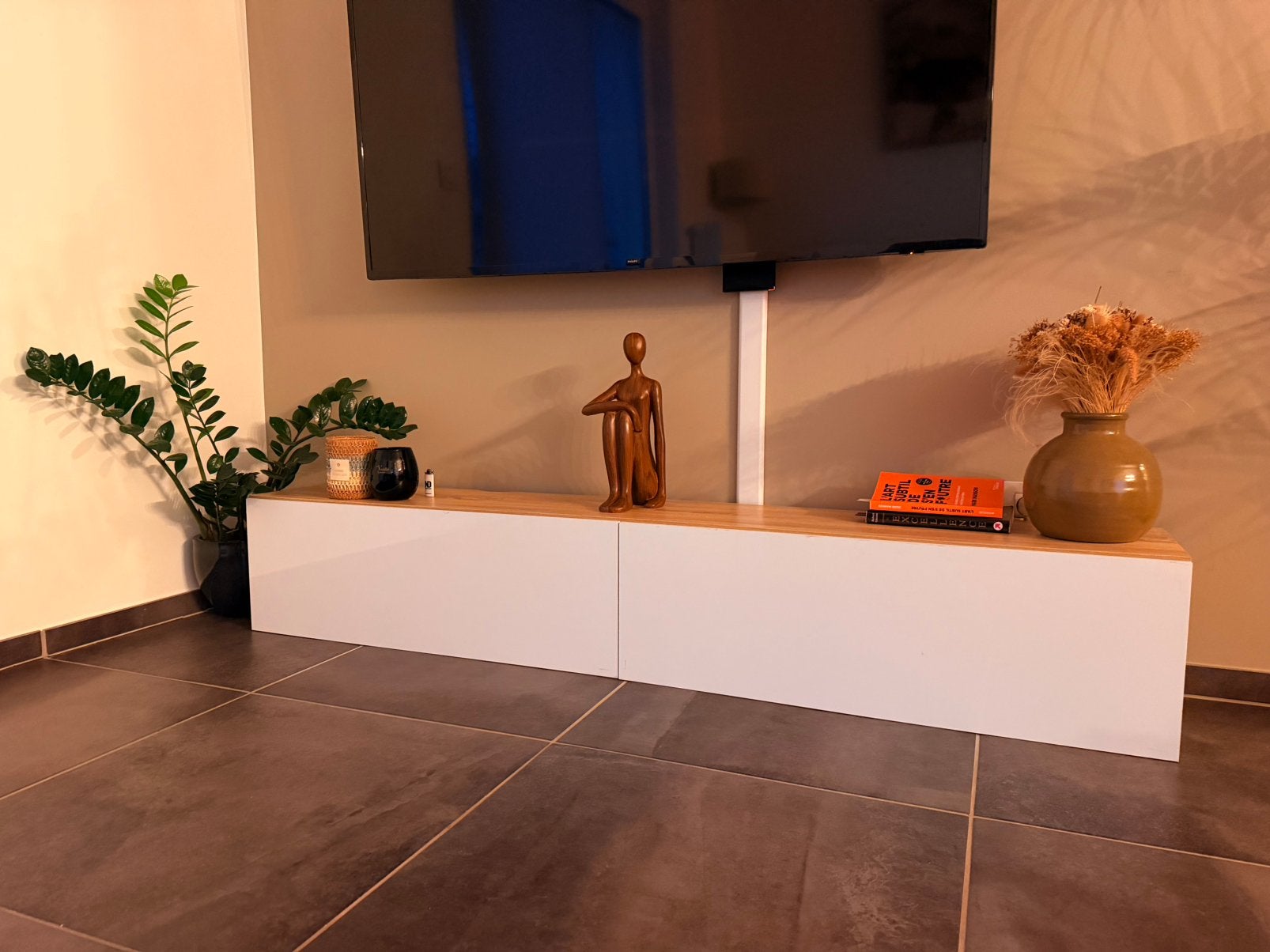 Meuble tv, Ophalen, Zo goed als nieuw, Hout