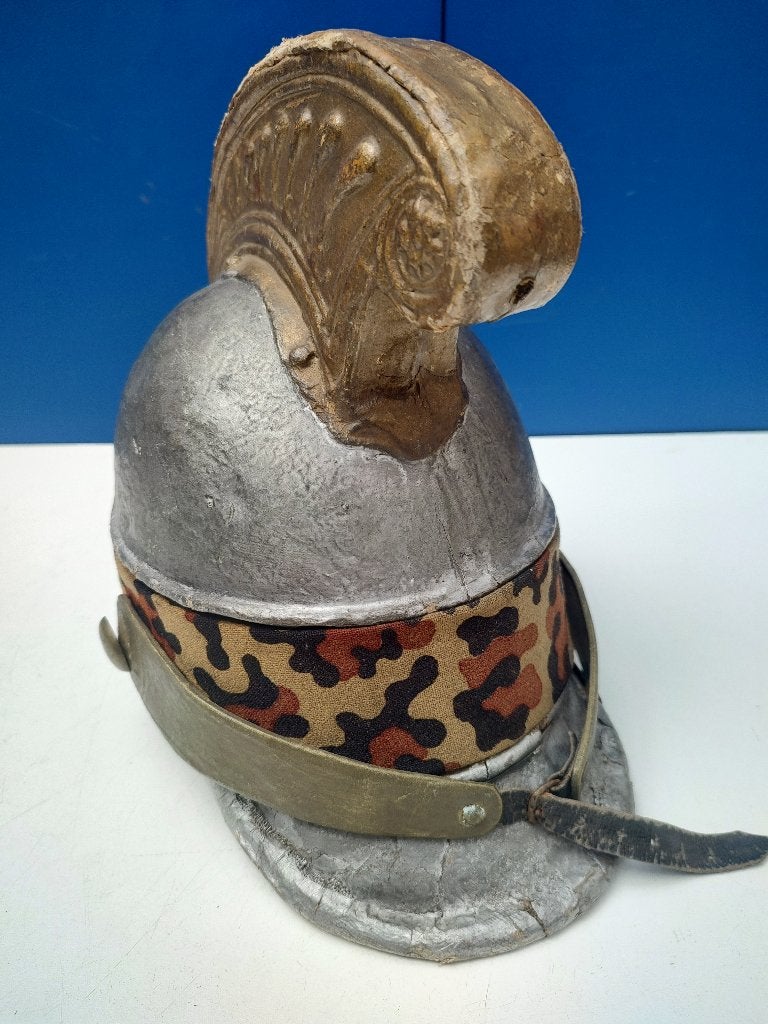 Dragonderhelm papier maché, Collections, Objets militaires | Général, Envoi