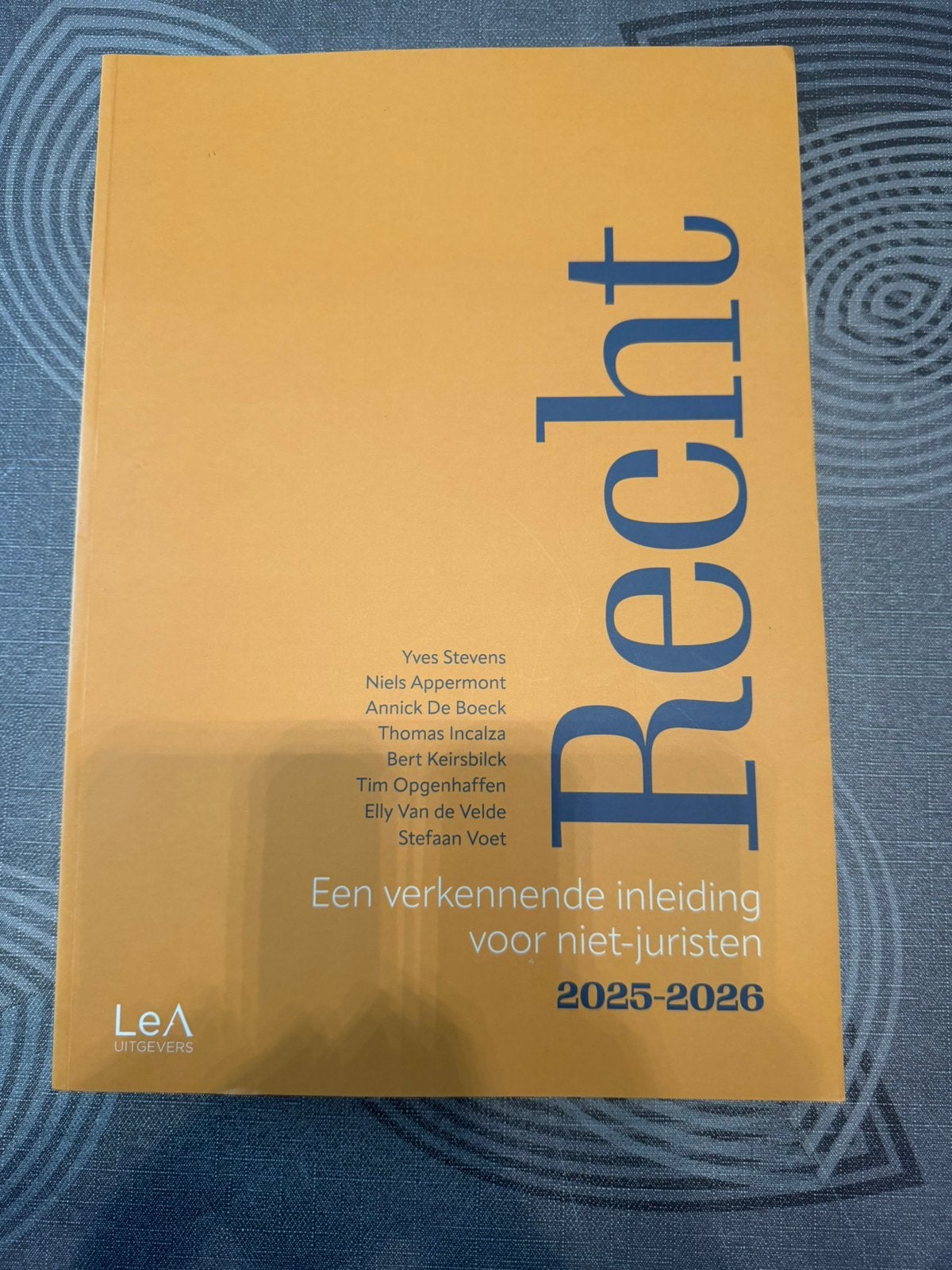 Recht 1ste jaar criminologie KUL - nieuw, Livres, Enlèvement, Comme neuf, Autres niveaux, Autres matières