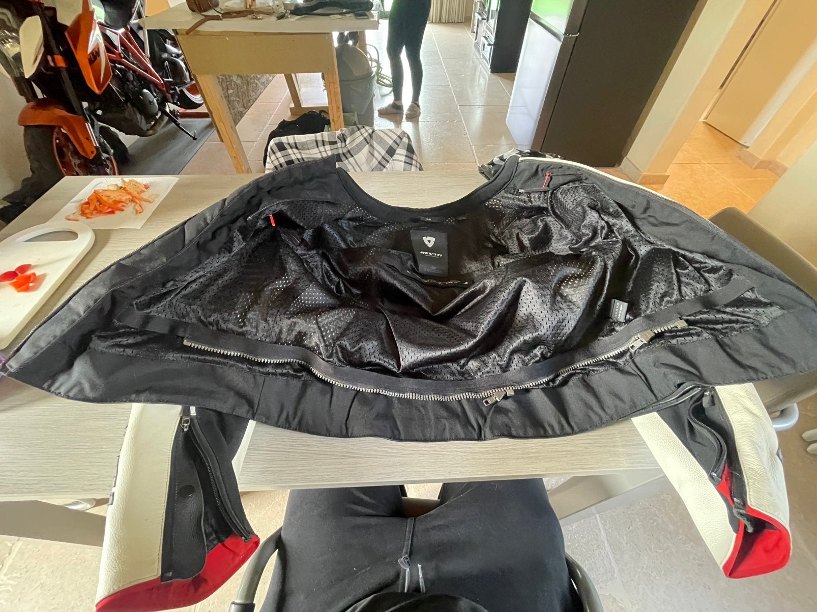 Moto vest leder, Ophalen, Nieuw zonder kaartje, Heren, Jas | leer