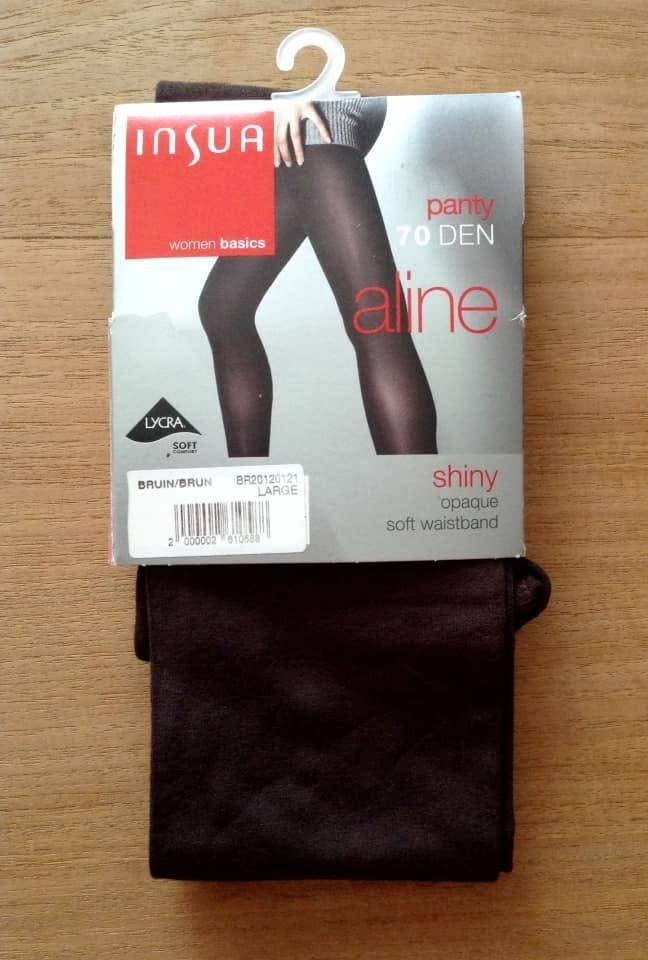 Bruine panty Insua 70 den T.l., Bruin, Nieuw, Ophalen of Verzenden, Maat 44/46 (L)