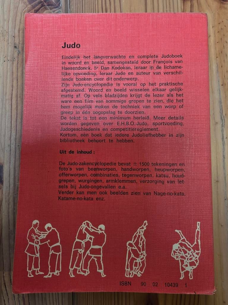 Judo encyclopedie, Boeken, Ophalen