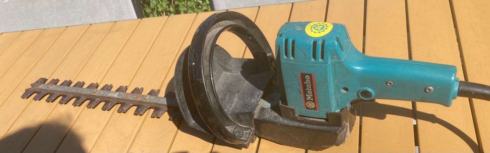 Metabo elektrische hegschaar 8014 S, Jardin & Terrasse, Taille-haies, Enlèvement, Utilisé, Électrique, Metabo