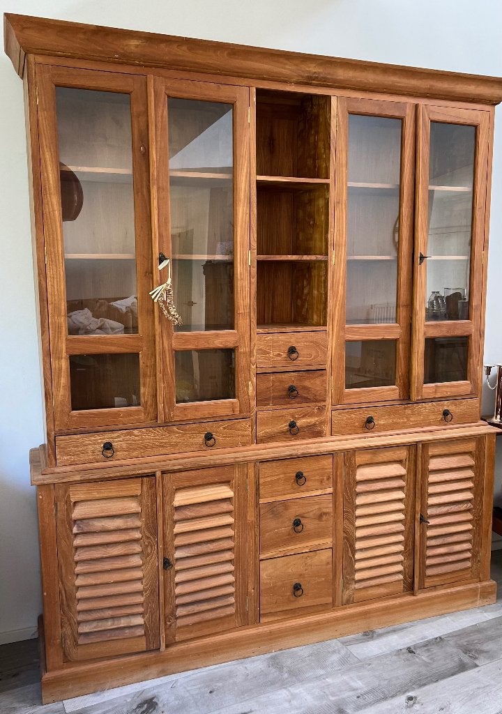 Buffet en teck, Maison & Meubles, Armoires | Buffets, Teck, 25 à 50 cm, 150 à 200 cm, Enlèvement