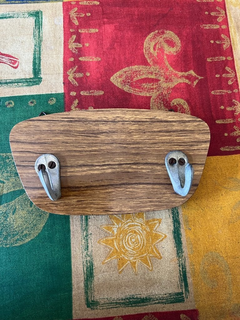 Klein vintage kapstokje, Gebruikt, Wandhaken, Geen idee, Ophalen of Verzenden