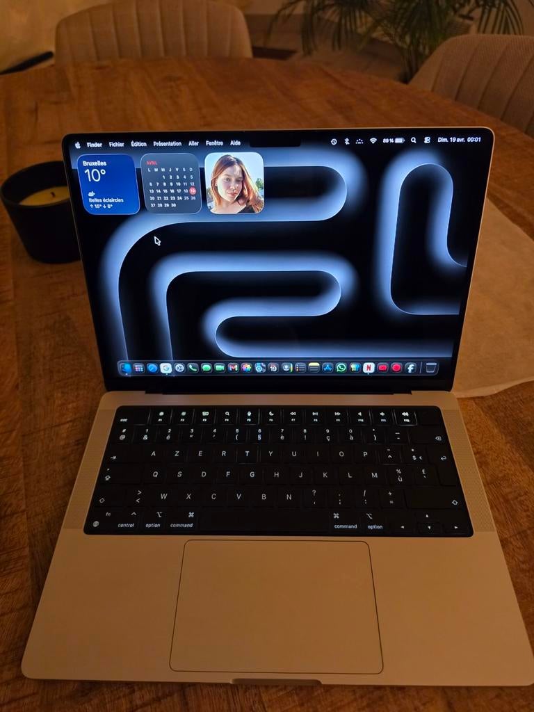 MacBook pro 14.2 p 120hz/ 2022/1to/10 ❤️ CPU🚀/16 ❤️ GPU  🚀, Computers en Software, Ophalen, Azerty, MacBook Pro