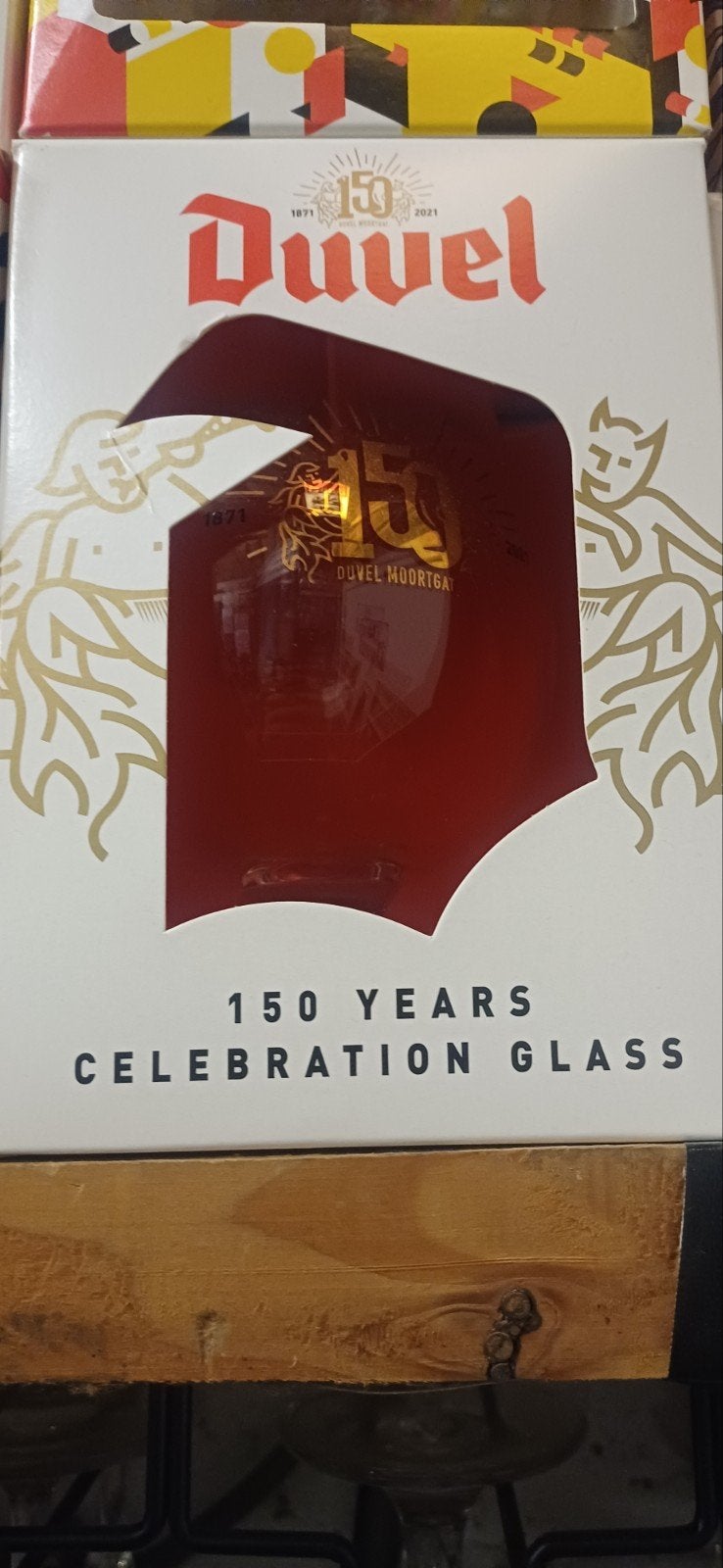 duvelglas 150 jaar duvel, Verzamelen, Ophalen of Verzenden, Duvel