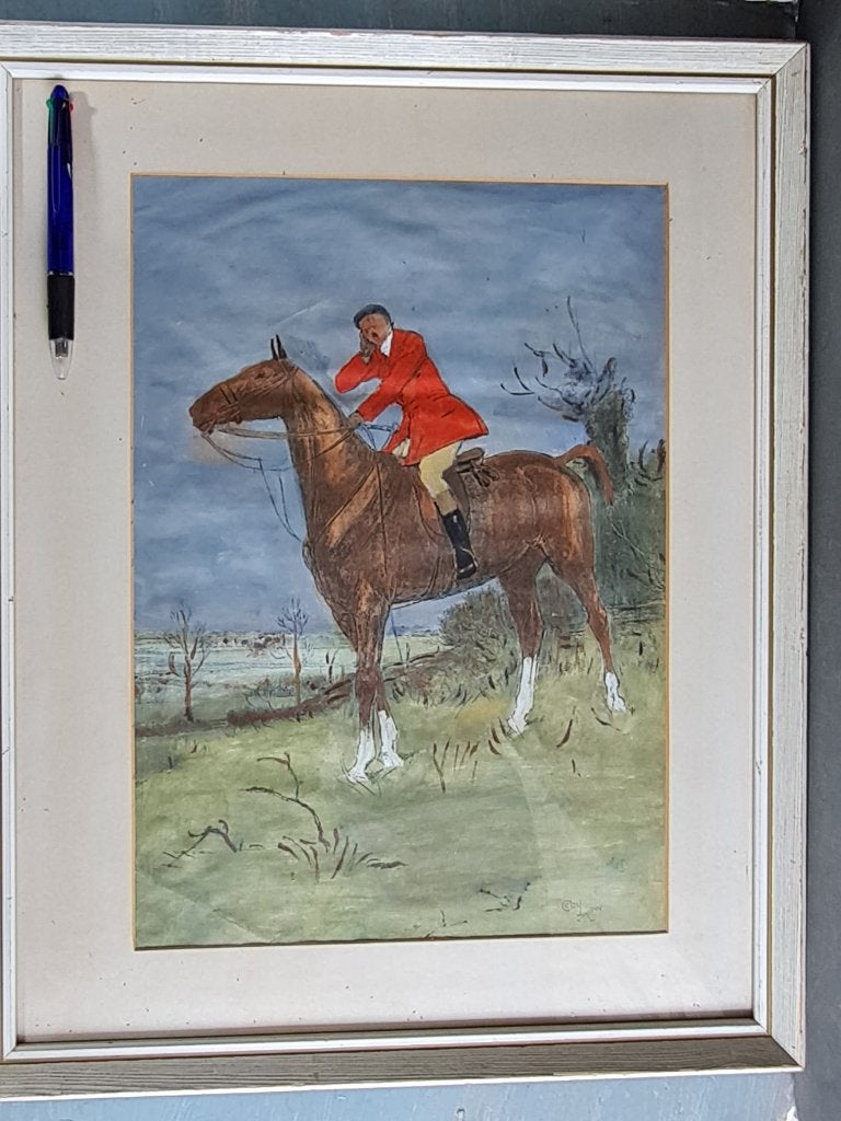 Cecil Aldin  illustrateur d'aquarelle Sweetest Music, Enlèvement ou Envoi, Aquarelle, Expressionniste, Animaux